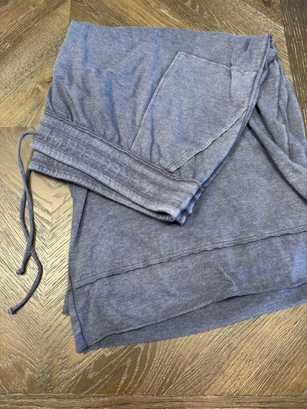 Lane Bryant LIVI Cozy Blue Drawstring Lounge Pants